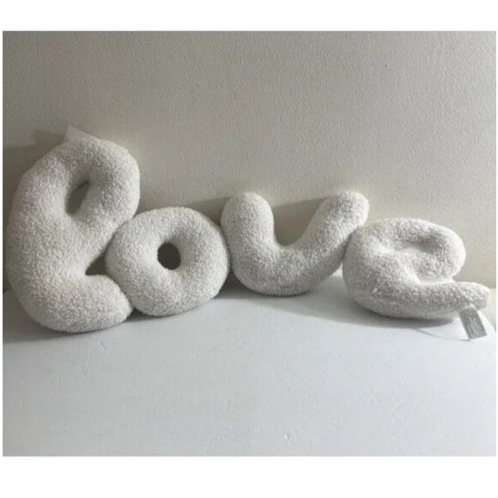 Cupcakes and Cashmere LOVE Letters Cozy Faux Fur
Pillow (Brand New) - Picture 6 of 14